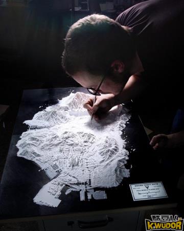 外国设计师花近 400 小时 制作出《侠盗猎车手5》圣安地列斯缩小地图图片1